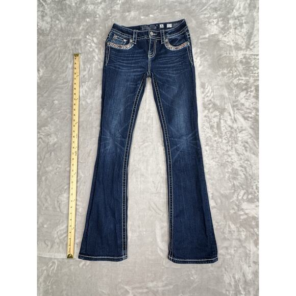 Miss Me Jeans, Size 26 Inch Waist, Mid-Rise, Boot Cut - Picture 1 of 7